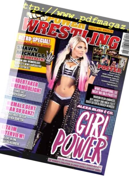 Power-Wrestling – November 2018 Cover