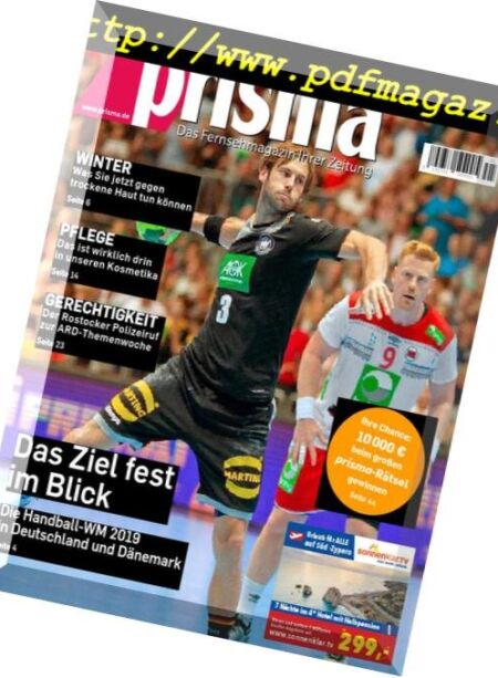 Prisma – 10 November 2018 Cover