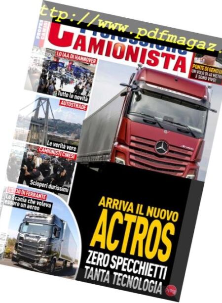Professione Camionista – Ottobre 2018 Cover