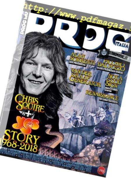 Prog Italia – Luglio-Agosto 2018 Cover