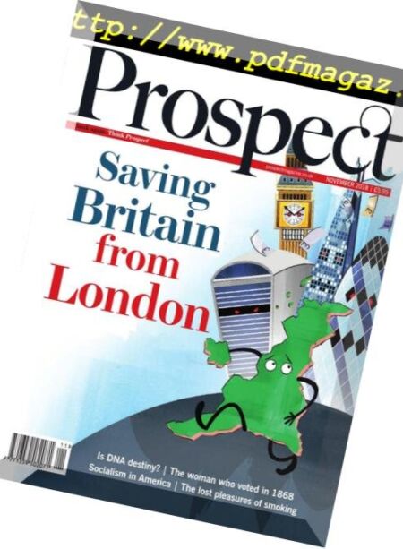 Prospect Magazine – November 2018 Cover