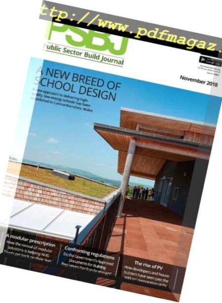 PSBJ Public Sector Building Journal – November 2018 Cover