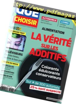 Que Choisir – Novembre 2018