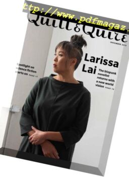 Quill & Quire – November 2018