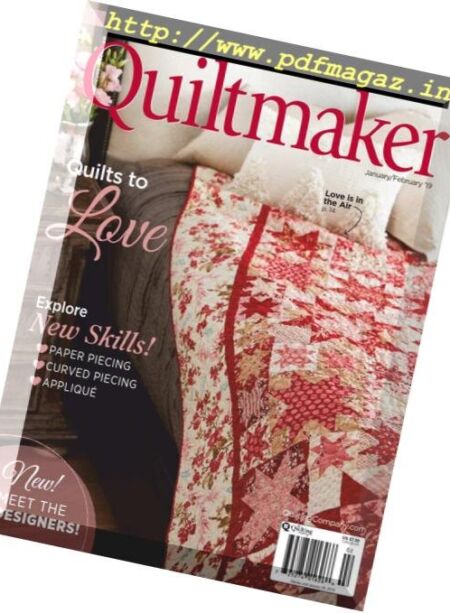 Quiltmaker – January 2019 Cover