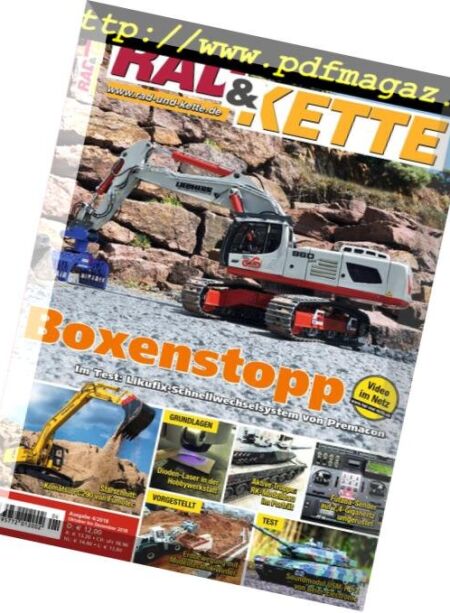 RAD & KETTE – August 2018 Cover