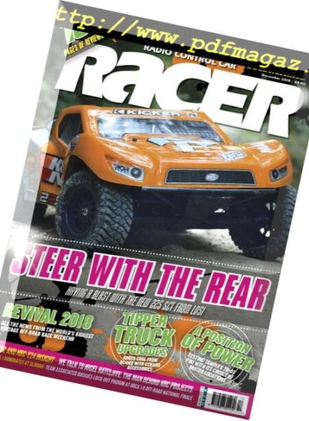 Radio Control Car Racer – December 2018 Cover