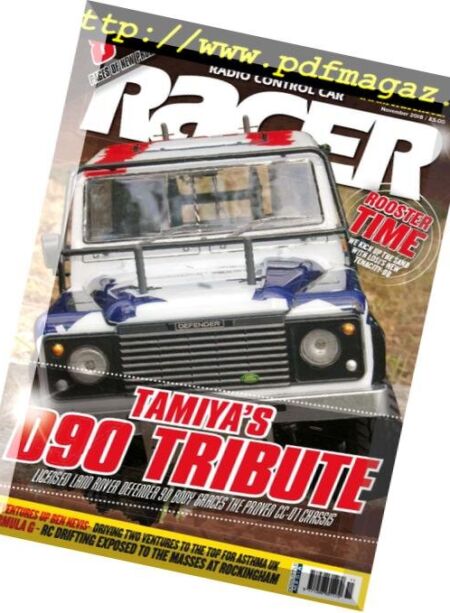 Radio Control Car Racer – November 2018 Cover