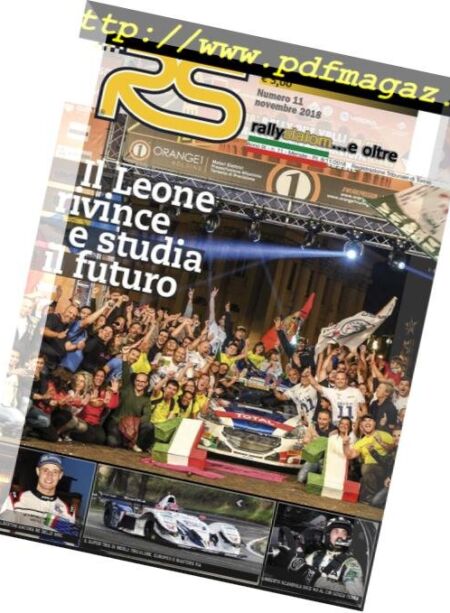 Rally Slalom – Novembre 2018 Cover