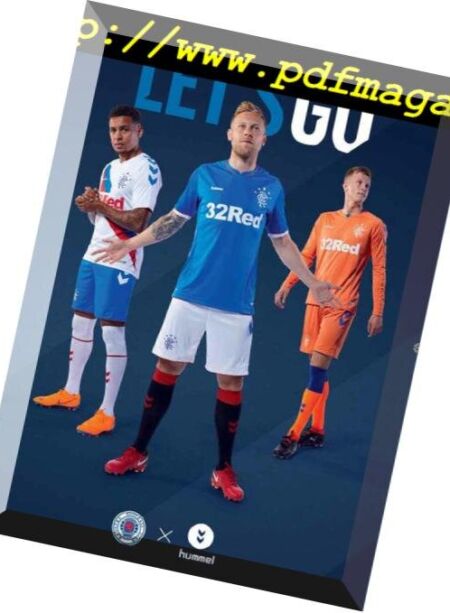Rangers Football Club Matchday Programme – 26 September 2018 Cover
