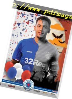 Rangers Football Club Matchday Programme – 31 October 2018