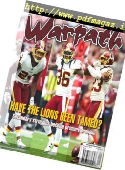 Redskins Warpath – November 2018