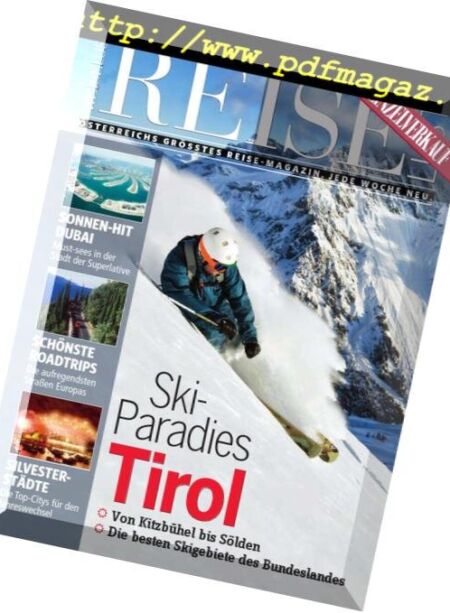 ReiseLust – 13 November 2018 Cover