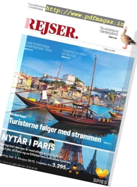 Rejser – 03 november 2018 Cover