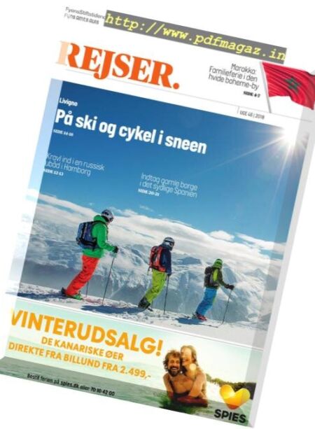 Rejser – 17 november 2018 Cover