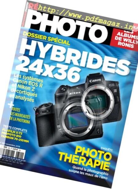 Reponses Photo – novembre 2018 Cover