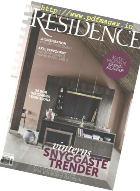 Residence – oktober 2018 Cover