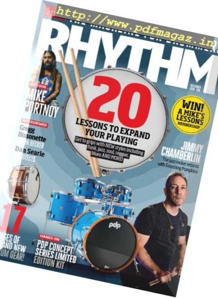 Rhythm – December 2018 Cover