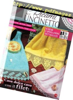 Ricami all’Uncinetto – Ottobre-Novembre 2018