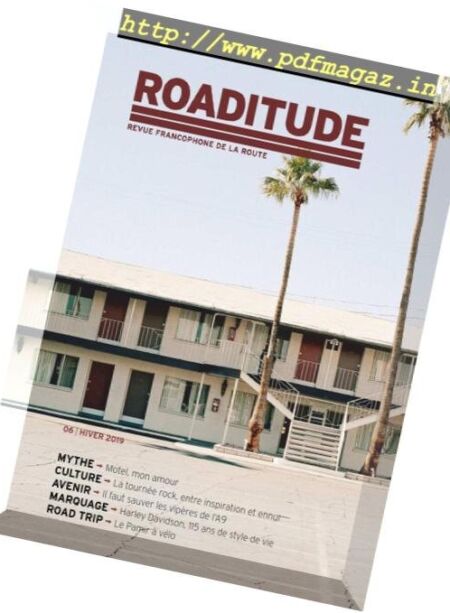 Roaditude – octobre 2018 Cover