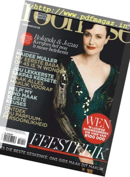 Rooi Rose – Desember 2018 Cover