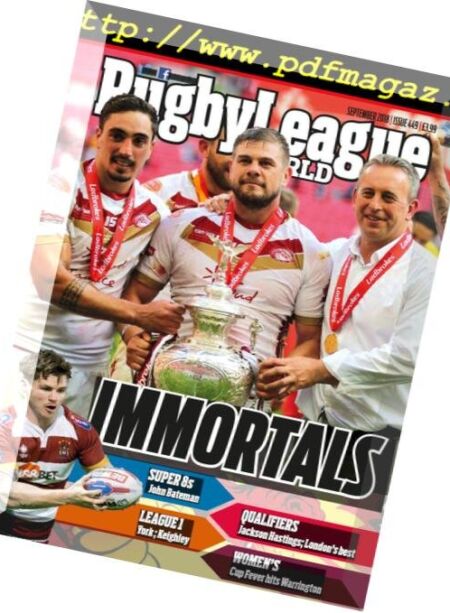 Rugby League World – September 2018 Cover