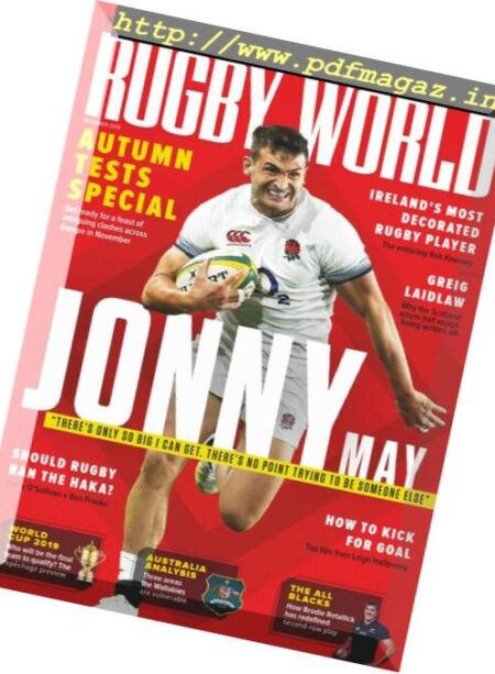 Rugby World – December 2018 Cover