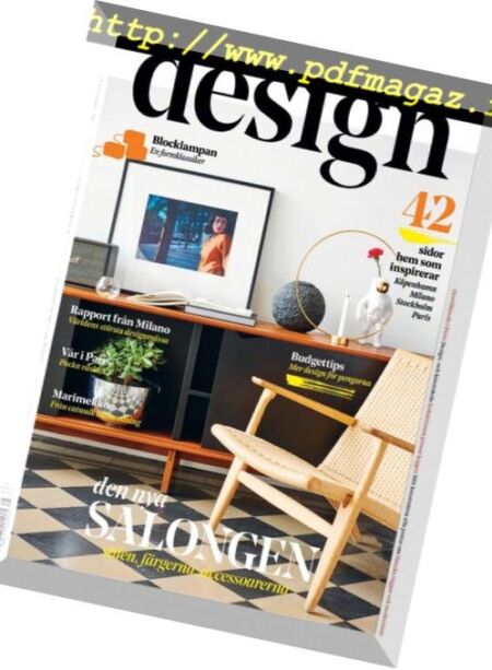 Rum Design – april 2017 Cover