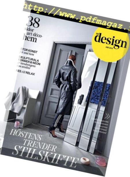 Rum Design – oktober 2018 Cover