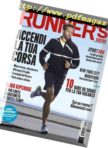Runner’s World Italia – Novembre 2018 Cover