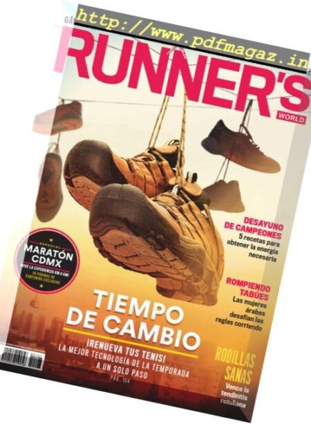 Runner’s World Mexico – octubre 2018 Cover