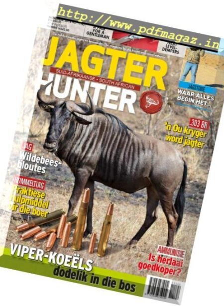 SA Hunter Jagter – November 2018 Cover