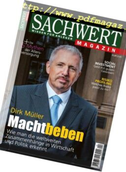 Sachwert Magazin – 6 September 2018