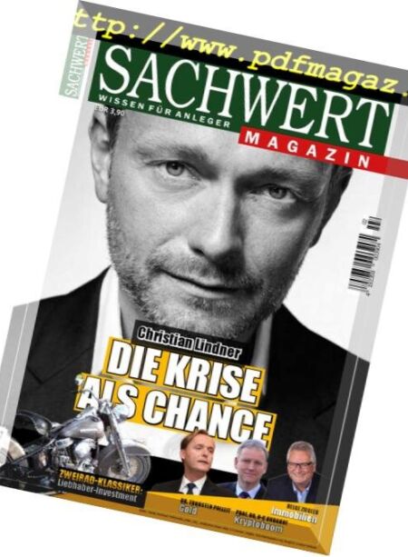 Sachwert Magazin – 8 Marz 2018 Cover