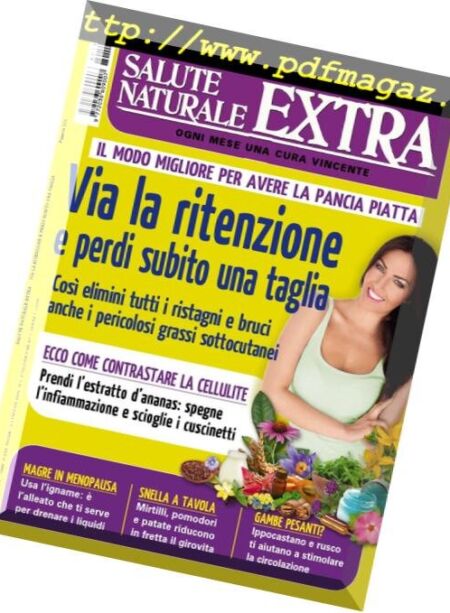 Salute Naturale Extra – Agosto 2018 Cover