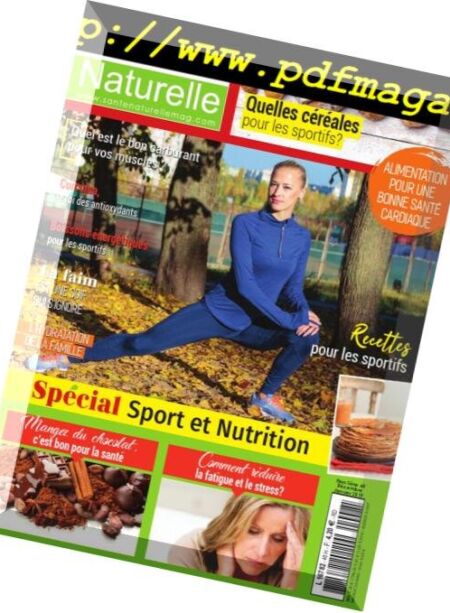 Sante Naturelle – Hors-Serie – Decembre 2018 – Janvier 2019 Cover