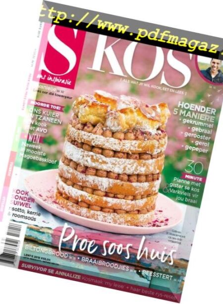 Sarie Kos – Oktober 08, 2018 Cover