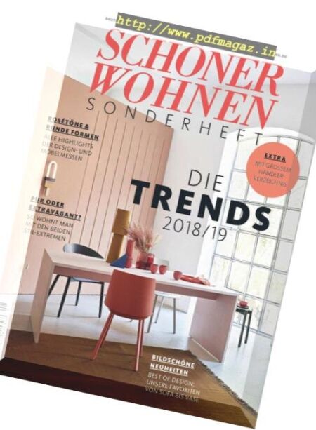 SchOner Wohnen – November 2018 Cover