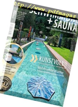 Schwimmbad & Sauna – Oktober 2018