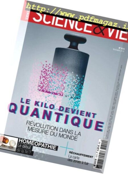 Science & Vie – novembre 2018 Cover