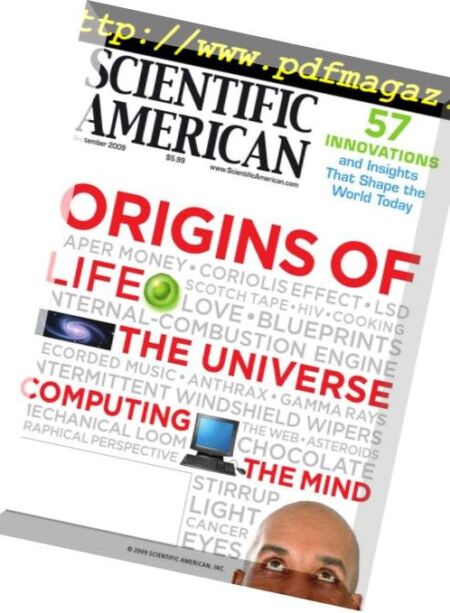 Scientific American – September 2009 Cover