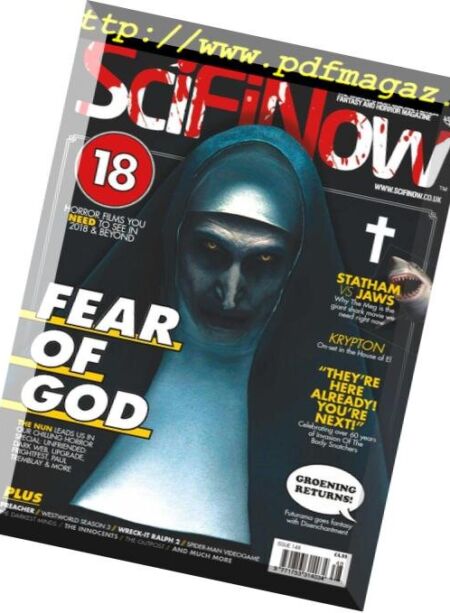SciFiNow – issue 148, 2018 Cover