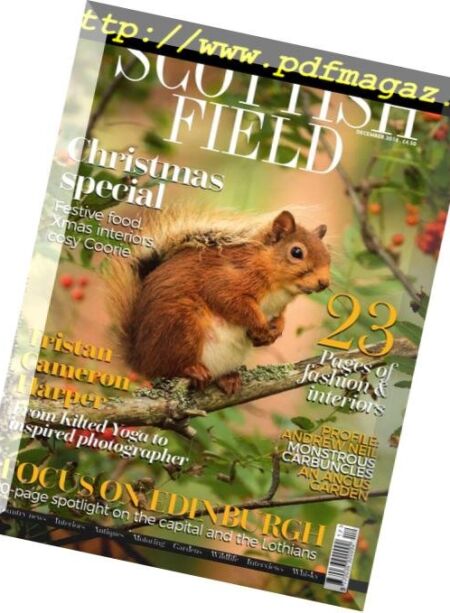 Scottish Field – December 2018 Cover