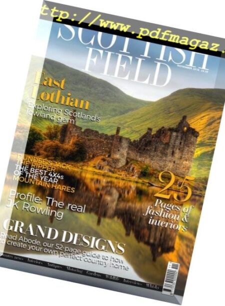 Scottish Field – October 2018 Cover