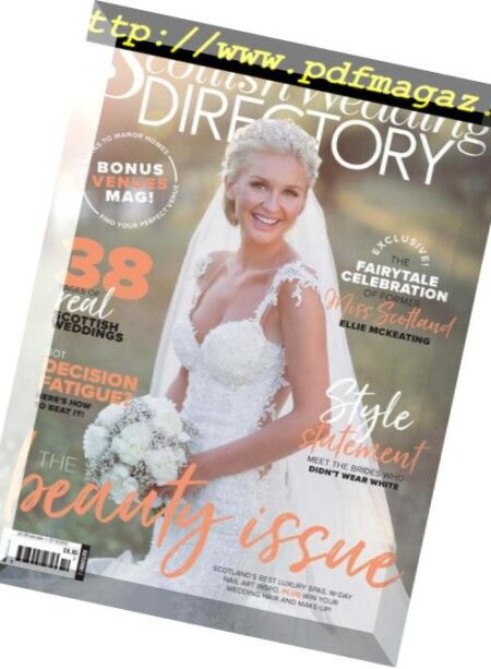 Scottish Wedding Directory – September 2018 Cover