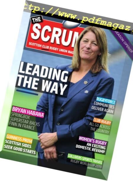 SCRUM Magazine – September 2018 Cover