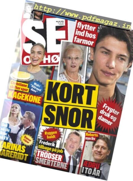 SE og HoR – 19 september 2018 Cover