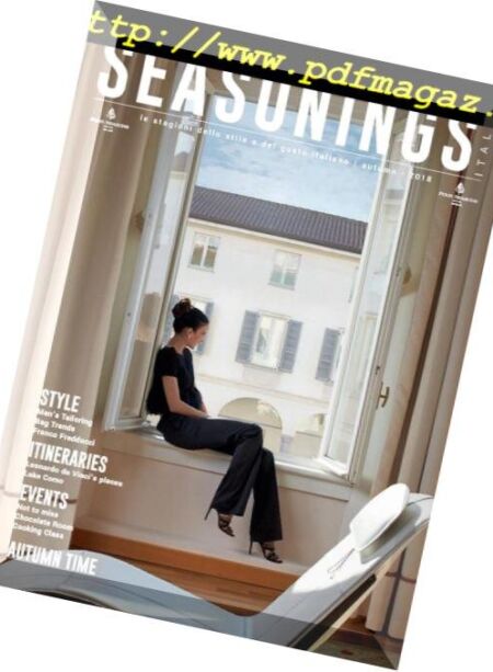 Seasonings Italia – Autumn 2018 Cover