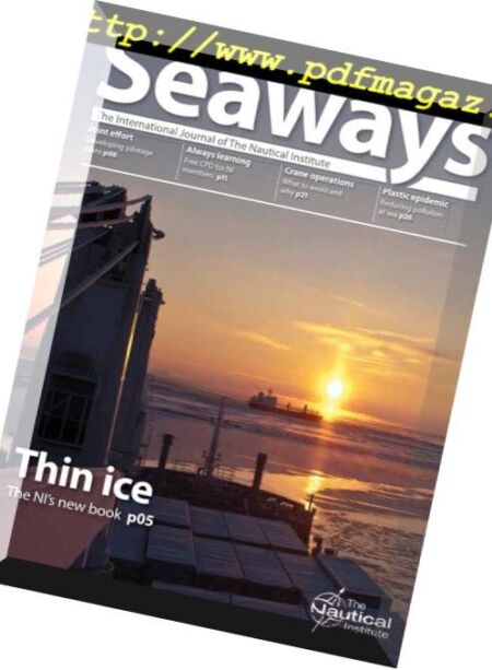 Seaways – October 2018 Cover