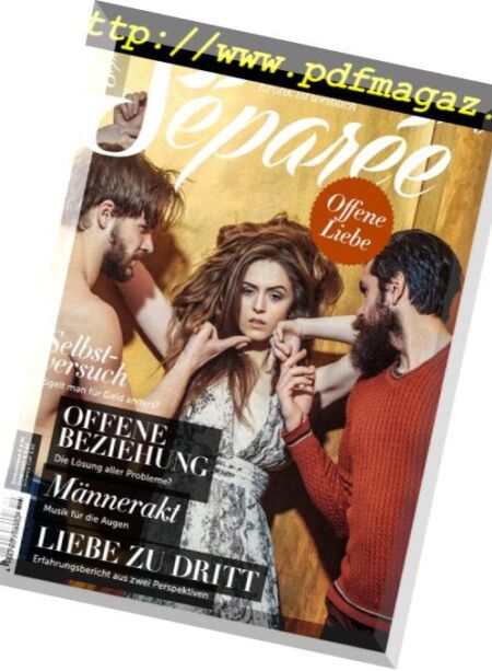 Separee – November 2017 Cover